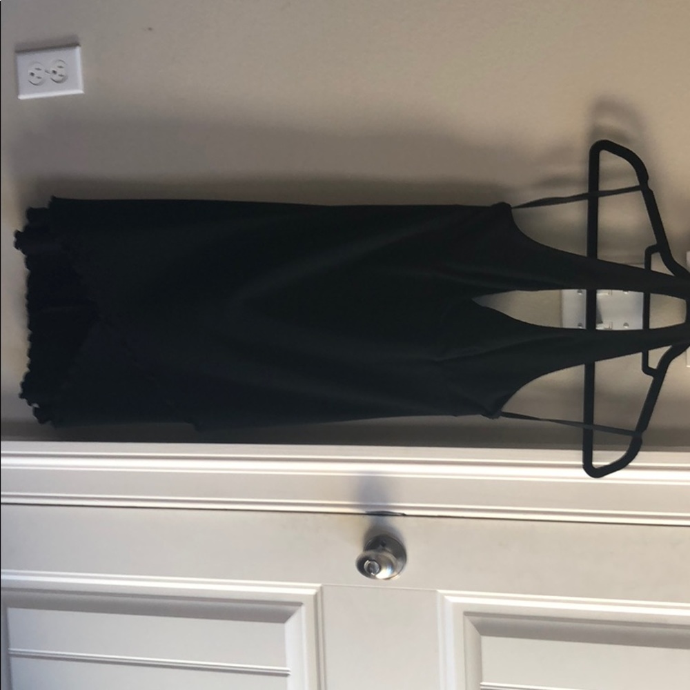Black cocktail dress